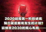 2020战疫第一阶段谜底， 延伸至2030的精心布局